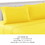 Benzara BM202201 Bezons 4 Piece Queen Size Microfiber Sheet Set, Yellow
