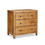 Benjara BM203367 Transitional Style Wooden Dresser with Three Spacious Drawers, Brown