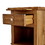 Benjara BM203426 Wooden Nightstand with 1 Drawer and Bottom Shelf, Rustic Brown