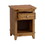 Benjara BM203426 Wooden Nightstand with 1 Drawer and Bottom Shelf, Rustic Brown
