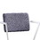 Benjara BM204483 Industrial Style Metal Counter Height Chair, Set of 2, White and Gray