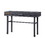 Benjara BM204616 Industrial Style Metal and Wood 1 Drawer Vanity Desk, Gray