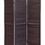Benjara BM205392 3 Panel Foldable Wooden Shutter Screen with Straight Legs, Black