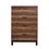 Benjara BM205709 Transitional Style Wooden Chest with 4 Drawers, Large, Brown