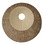 Benjara BM205832 Round and Ribbed Double Layer Sandstone Wall Art, Large, Brown and Beige
