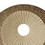 Benjara BM205832 Round and Ribbed Double Layer Sandstone Wall Art, Large, Brown and Beige