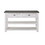 Benjara BM205981 Coastal Rectangular Wooden Console Table with 2 Drawers, White and Gray