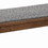 Benjara BM206519 Fabric Upholstered Wooden Bench with Chamfered Legs, Gray and Brown
