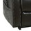 Benjara BM209303 Leatherette Metal Frame Power Lift Recliner with Tufted Back in Black
