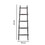 Benjara BM210390 Transitional Style Wooden Decor Ladder with 5 Steps, Gray