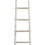 Benjara BM210394 Transitional Style Wooden Decor Ladder with 6 Steps, White