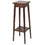 Benjara BM210433 39.5 Inch Plant Stand with Tapered Slanted Legs and Bottom Shelf, Brown