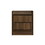 Benjara BM215310 Transitional Nightstand with False Drawer Front and Woodgrain Details, Brown