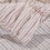 Benjara BM218775 3 Piece King Quilt Set, Microfiber, Ruffles, Subtle Stripes, Pink