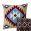 Benjara BM218791 Cotton Accent Throw Pillow, Southwest Print, Pair of 2, Multicolor