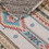 Benjara BM218902 50 X 60 Cotton and Microfiber Throw Blanket, Kilim Tribal Pattern, Multicolor