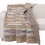 Benjara BM218902 50 X 60 Cotton and Microfiber Throw Blanket, Kilim Tribal Pattern, Multicolor