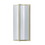 Benjara BM220706 Cylindrical Shaped Metal PLC Wall Lamp with 3D Design Trim, Set of 4, White
