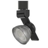 Benjara BM220787 12W Integrated LED Metal Track Fixture with Mesh Head, Black and Silver