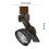 Benjara BM220802 12W Integrated LED Metal Track Fixture with Mesh Head, Bronze and Black