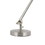 Benjara BM220818 60W Metal Task Lamp with Adjustable Arms and Swivel Head, Set of 2, Silver