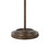 Benjara BM220839 Adjustable Height Metal Pharmacy Lamp with Pull Chain Switch, Bronze