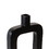 Benjara BM220987 22 Inch Modern Cut Out Metal Vase, Artistic, Open Curved Design, Black