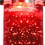 Benjara BM223045 1.2 Watt LED Hanging Ceiling Lamp with Cylindrical Glass Shade, Red