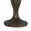 Benjara BM223642 Metal Body Tiffany Table Lamp with Dragonfly Design Shade, Multicolor