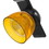Benjara BM223652 12W Integrated LED Track Fixture with Polycarbonate Head, Black and Yellow