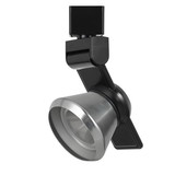 Benjara BM223657 12W Integrated LED Metal Track Fixture with Cone Head, Black and Silver