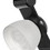 Benjara BM223667 12W Integrated LED Track Fixture with Polycarbonate Head, Black and White
