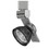 Benjara BM223681 12W Integrated LED Metal Track Fixture with Mesh Head, Silver and Black