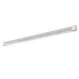 Benjara BM224771 60 W Integrated LED Metal Track Fixture with Linear Design, White