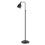 Benjara BM225100 Metal Round 62" Floor Lamp with Adjustable Pole, Dark Bronze