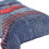Benjara BM225161 5 Piece Polyester Twin Comforter Set with Baseball Inspired Print, Blue