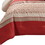 Benjara BM225171 8 Piece King Polyester Comforter Set with Geometric Embroidery, Orange