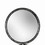 Benjara BM225569 48 Inch 4 Stacked Round Mirrored Wall Decor, Antique Silver