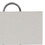 Benjara BM226577 Open Capsule Metal Body Table Lamp with Fabric Drum Shade, Gray and White