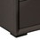 Benjara BM226959 Leatherette Wooden Nightstand with 2 Drawers, Taupe Brown
