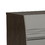 Benjara BM226962 18 Inches Dual tone Wooden Nightstand with 2 Drawers, Light Gray and Brown