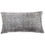 Benjara BM227012 Modern Faux Fur Accent Pillow, Ribbed Pattern, Set of 4, Gray