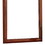Benjara BM232105 36 Inches Rectangular Wood Encased Mirror, Brown