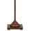 Benjara BM233409 60 Inch Metal Downbridge Design Floor Lamp with Caged Shade, Rustic Bronze