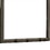 Benjara BM233729 35 Inch Transitional Style Wooden Frame Mirror, Gray