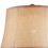 Benjara BM240299 Table Lamp with Filigree Accent Base and Fabric Shade, Brown