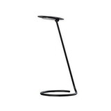 Benjara BM240386 Desk Lamp with Pendulum Style and Flat Saucer Shade, Black
