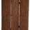 Benjara BM26473 Wooden Foldable 3 Panel Room Divider with Plank Style, Small, Brown