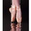 Benjara BM26550 Ballet Shoe Print Foldable Canvas Screen with 3 Panels, Black and Pink