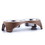 Boomer N Chaser BNC-14021-2 Plastic Framed Double Diner Pet Bowl in Stainless Steel, Large, Gold and Silver-Set of 2 - BM206888